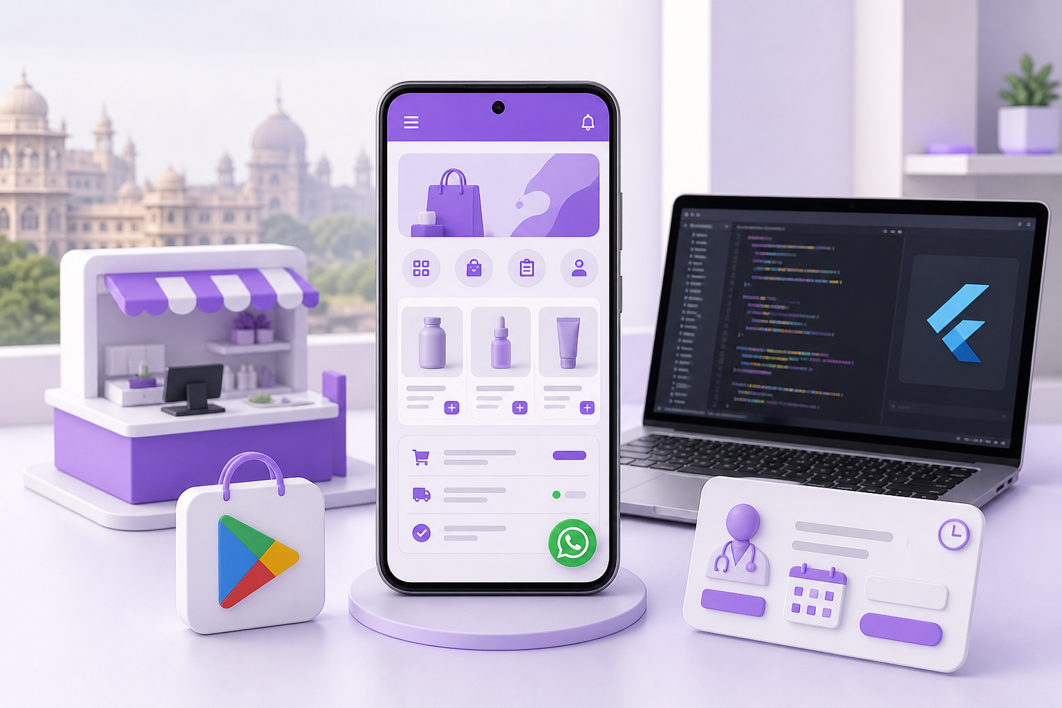 First Android app for a Varanasi business 2026 — Flutter Play Store MVP guide Web Developer Kashi