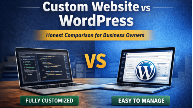 WordPress vs Custom Development Cost Comparison
