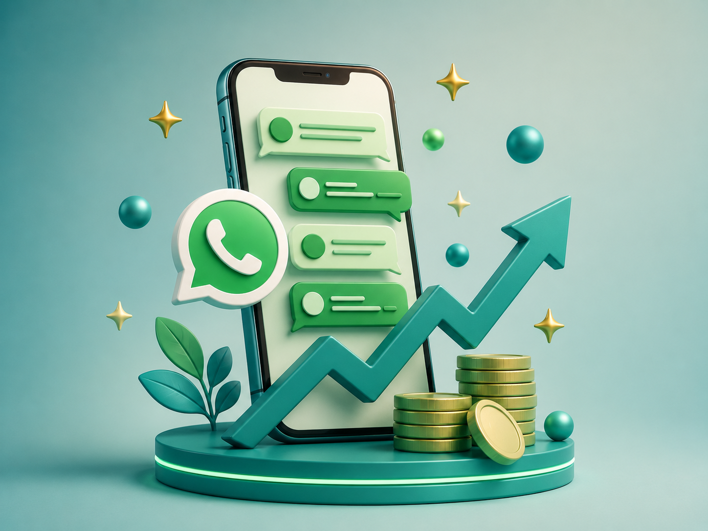 3D illustration of online enquiries and growth for Braj businesses