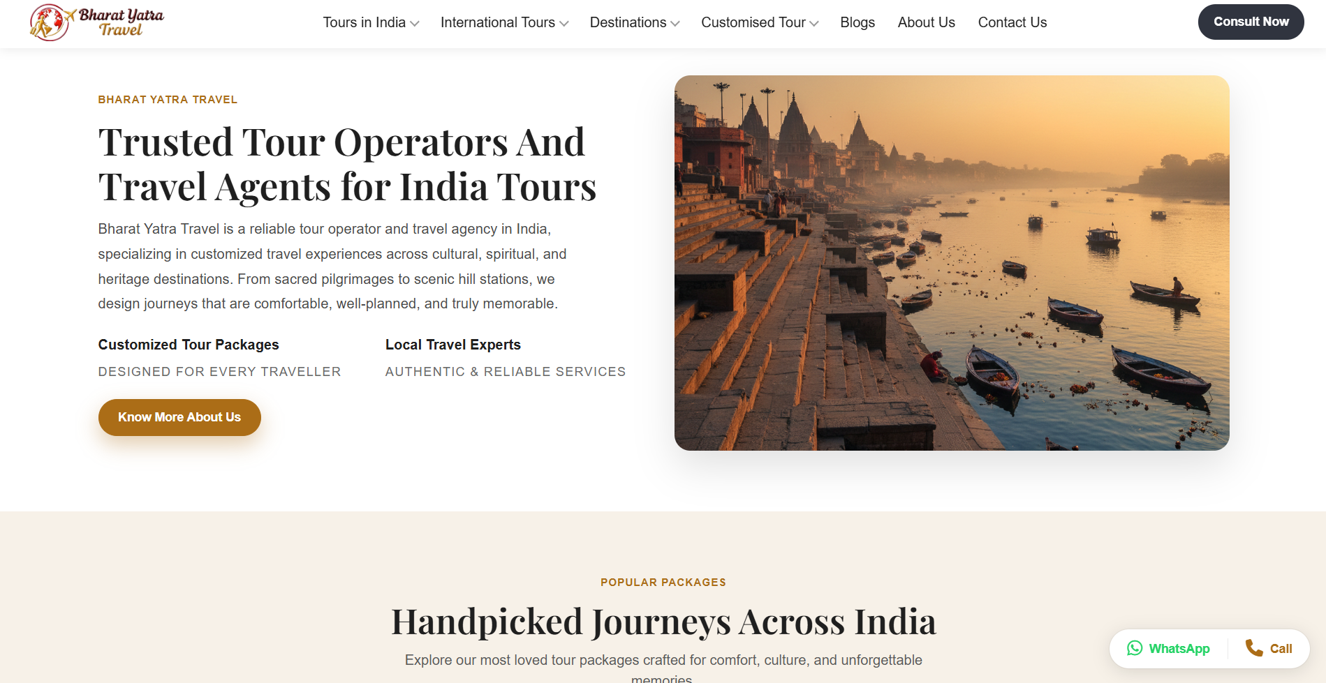 Bharat Yatra Travel - India Tour Packages