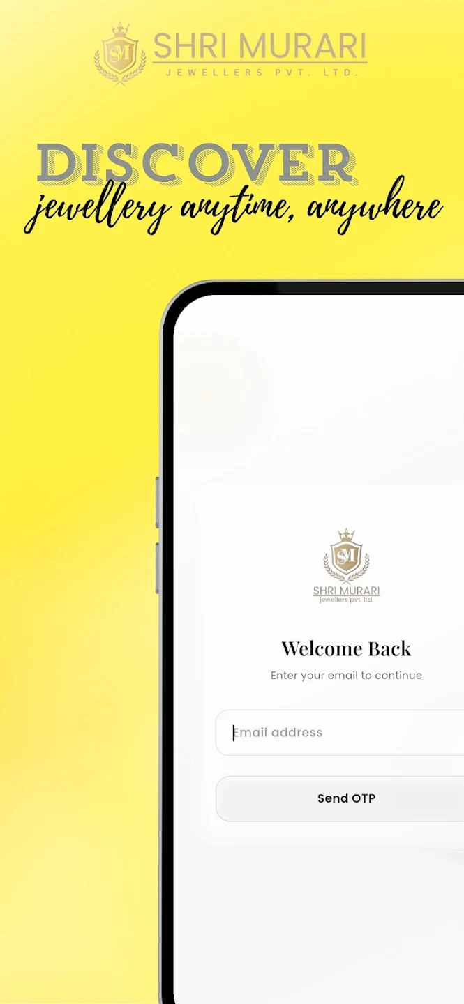 Shri Murari Jewellers app — Discover promo